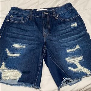Jean shorts